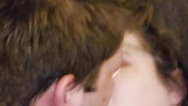 Goth BBW milf sucks, fucks, and creampie!