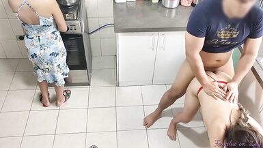 I fuck my slutty sister-in-law in front of my girlfriend - 11 image