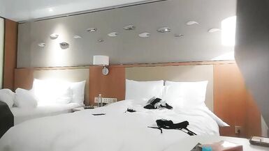 Hotel sex: a beautiful nurse with a whole face - 12 image