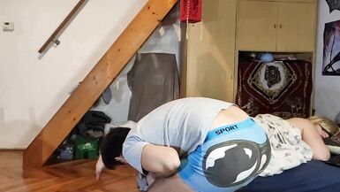 Stepson preying on his mothers feet - 5 image