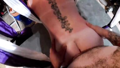 POV - Local MILF wants your cum - Fill my slut wifes pussy with your huge load - 3 image