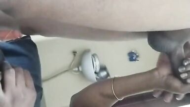 Indian tamil wife handjob husband