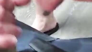 White girl blows me like she mad at it. Cumshot - 10 image
