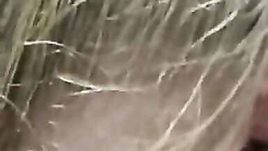 White girl blows me like she mad at it. Cumshot - 2 image