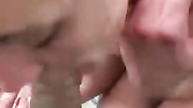 White girl blows me like she mad at it. Cumshot - 4 image