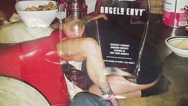 Cuckold Christmas Creampie in July... Agness - 2 image