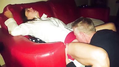 Cuckold Christmas Creampie in July... Agness