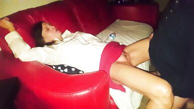 Cuckold Christmas Creampie in July... Agness - 4 image