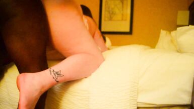 Milf BBW with phat ass gives up that wet ass pussy too a bbc king - 5 image