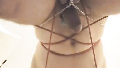 BBW FEMDOM PEGS HER GOOD BOY - 9 image