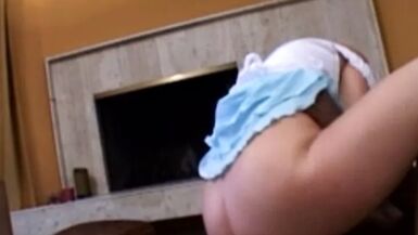 BBC Anal Makes White Wifey Cum - 1 image