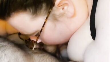 Sister almost catches me sucking cock!! Unedited lots of talking - 12 image