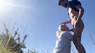 Messy Anal on a WALK!!! - 1 image