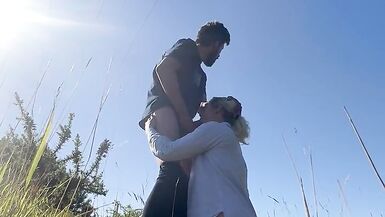 Messy Anal on a WALK!!!