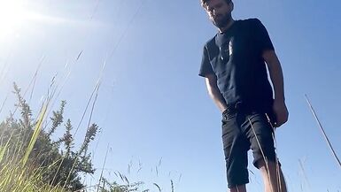 Messy Anal on a WALK!!! - 5 image