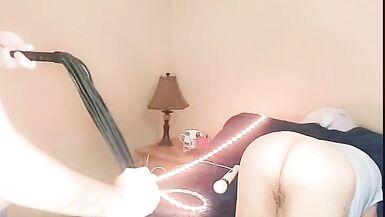 Lilfrillysocks Deepthroats and receives flogging from Dom - 5 image