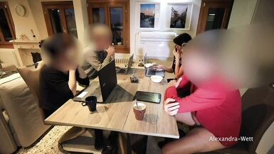 PUBLIC EXTREME! I UNPACK THE COCKS IN THE MIDDLE OF THE RESTAURANT! - 13 image