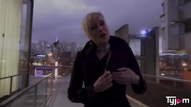 Extremly stunning short blonde Tanya Virago visit Paris for a good hard fuck - 3 image