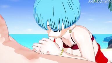 Goku Fucks Milf Bulma Until Creampie during Vacations - Dragon Ball Super Anime Hentai 3d Uncensored - 6 image