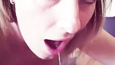 He Fucks me then he Cums on my Heels