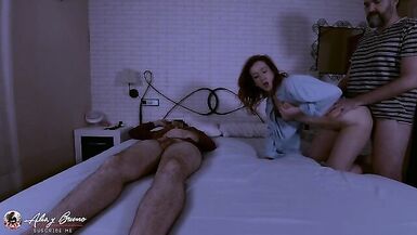 My Roommate wants to Fuck me next to her Boyfriend