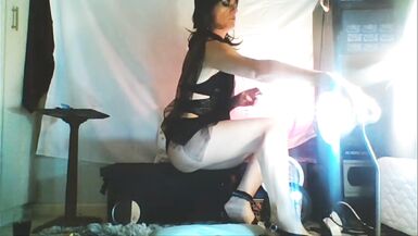 Sexy MILF Smoking Hot in Smoking Clips/ Agressive Faceride - 5 image