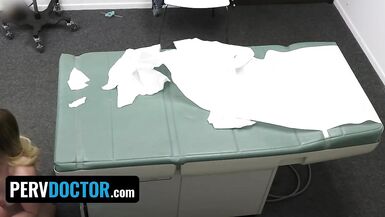 Perv Doctor - Redhead Nurse Helps Nervous Patient Kyler Quinn Relax And Prepare For Doctor's Exam - 9 image