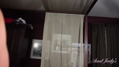 AuntJudys - Your 52yo Step-Aunt Jayden catches you in her bed (POV) - 11 image
