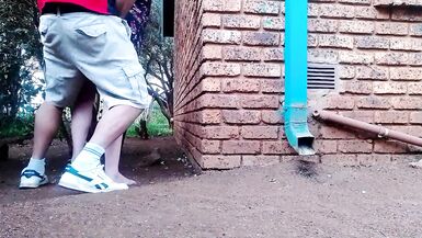 Fucking my neighbors wife in the garden - 12 image