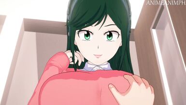 MY HERO ACADEMIA DEKU MOM INKO MIDORIYA HENTAI 3D UNCENSORED - 2 image