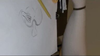Stepmom wanted me to draw a picture, so I drew her riding my dick bareback. Hope she likes it! - 3 image