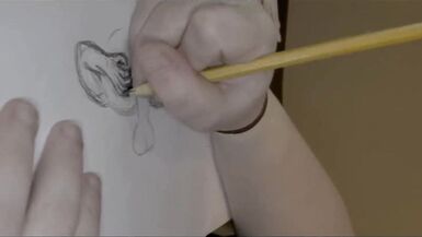 Stepmom wanted me to draw a picture, so I drew her riding my dick bareback. Hope she likes it! - 5 image
