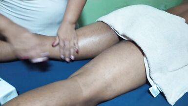 A delicious erotic massage from a delicious mature woman - 5 image