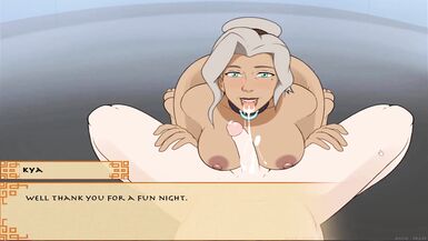 4 Elements Trainer Book 4 Love Part 7 - a Busty lesbian blowjob