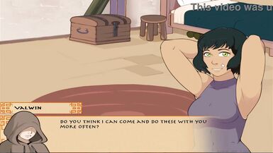 4 Elements Trainer Book 4 Love Part 7 - a Busty lesbian blowjob - 9 image