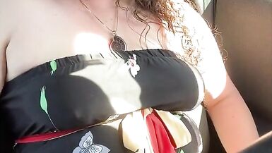 Lovense Lush Control While I Drink a Smoothie in the Mall and Cumming Hard in PUBLIC! Almost caught! - 11 image