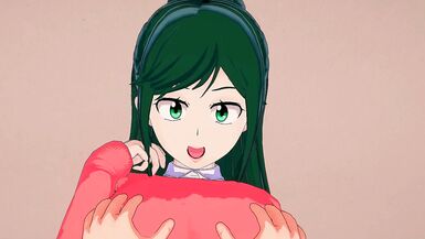 Ебля Декус Мама Инко Мидория До Creampie - My Hero Academia Anime Hentai 3d Uncensored - 2 image