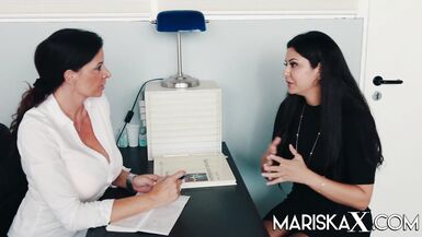 MARISKAX Dacada e Mariska partilham uma pila grande - 3 image