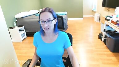 CAMMING E14 Morning Coffee Live Stream With Milf Stella