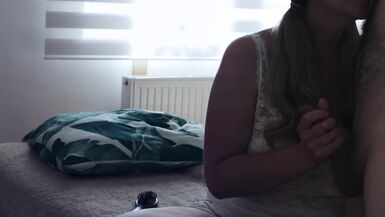 Morning sex with a curvy milf. I am excited by her natural orgasm. 60 fps - 3 image