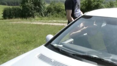 Dogging Wife with STRANGER - Outdoor Fuck