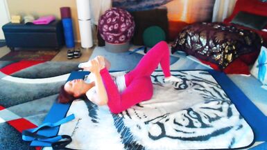 Hip openers, intermediate work. Join my faphouse for more yoga, behind the scenes, nude yoga and spicy stuff - 13 image