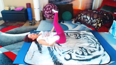 Hip openers, intermediate work. Join my faphouse for more yoga, behind the scenes, nude yoga and spicy stuff