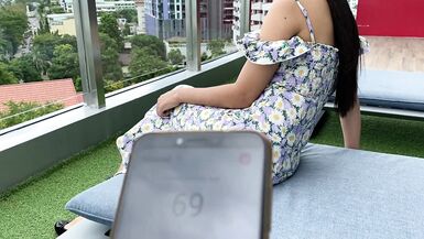 公開バイブ遠隔操作で潮吹き - 6 image