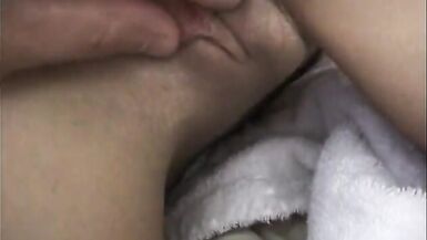 Pretty white slut with tiny titties loves to get a dick in her tight little slit - 3 image