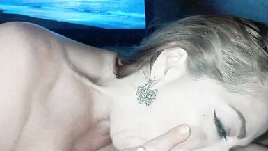 TALKING DIRTY AND FUCKING HER MOUTH AND VAGINA - 2 image