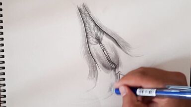 ROUGH PUSSY TREATMENT,A beautiful flower drawing female figure HD Porn, Hardcore, - 11 image