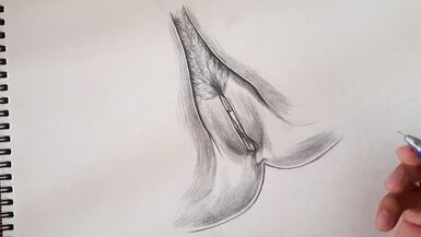 ROUGH PUSSY TREATMENT,A beautiful flower drawing female figure HD Porn, Hardcore, - 13 image