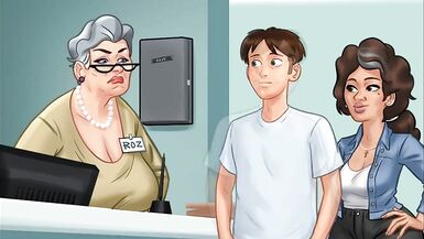 Summertime Saga Cap 79 - The Hospital Receptionist Gives Me A Blowjob - 10 image