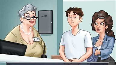 Summertime Saga Cap 79 - The Hospital Receptionist Gives Me A Blowjob - 14 image